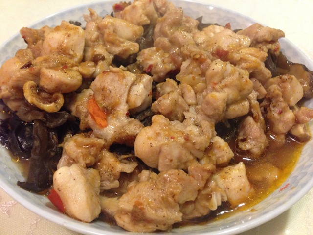 香菇蒸鸡腿肉