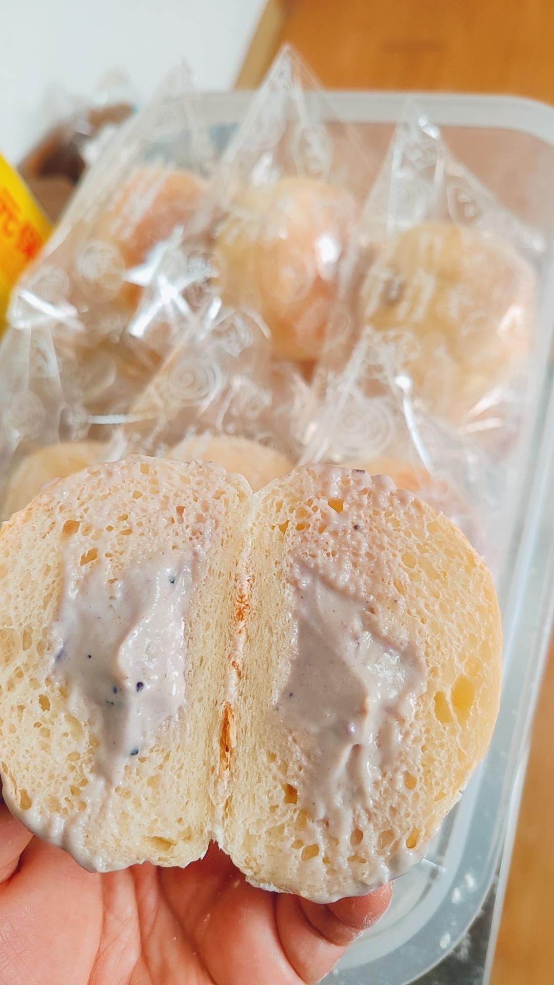 冷藏四天还非常柔软的面包胚！！冰面包