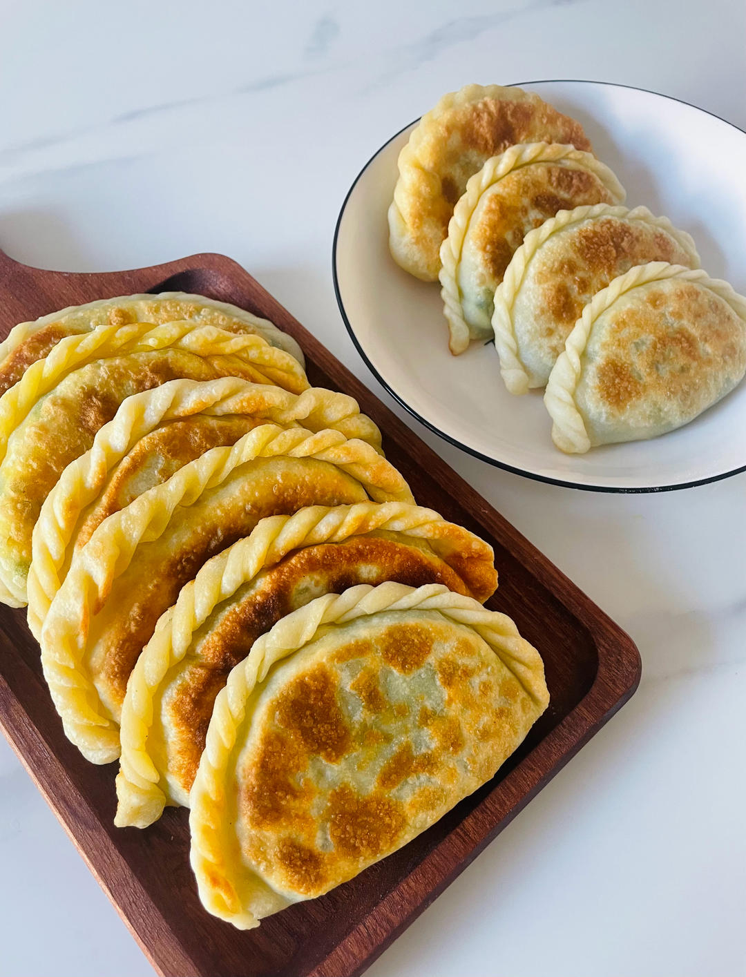 韭菜盒子🥟的做法