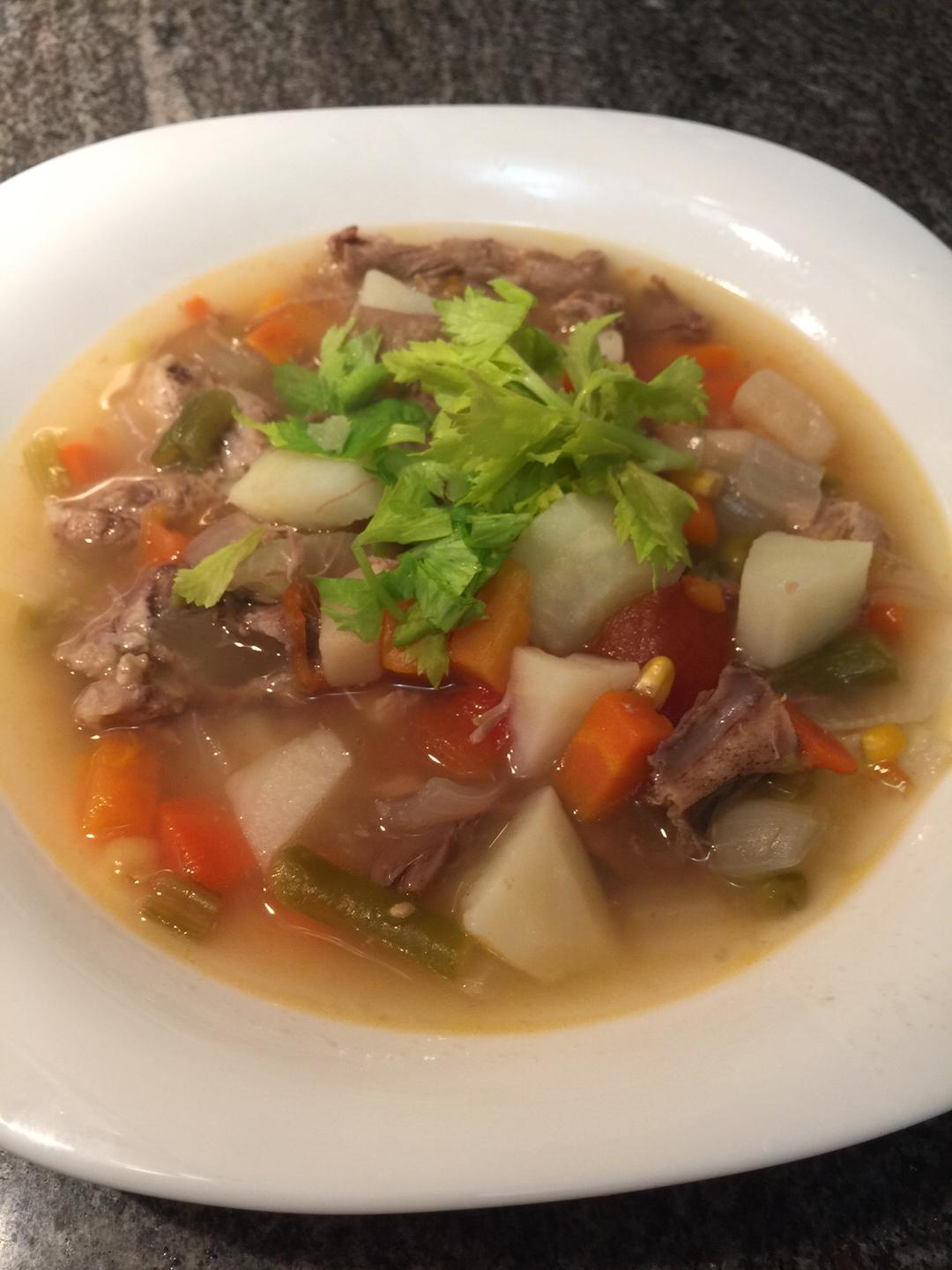 补钙营养浓汤的做法