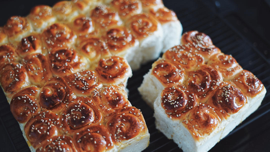 脆底蜂蜜小面包