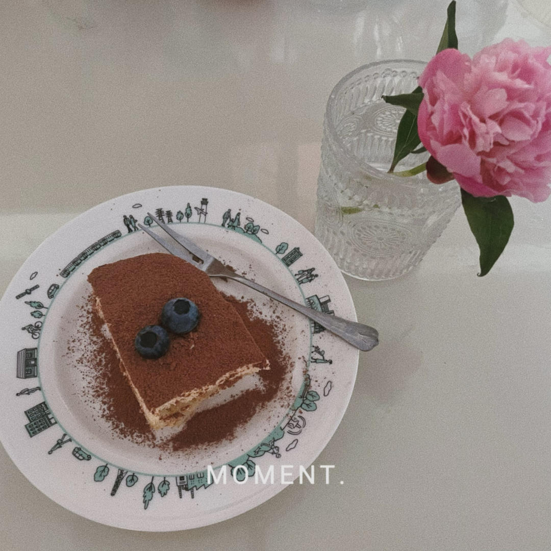 在欧洲学会的经典版提拉米苏