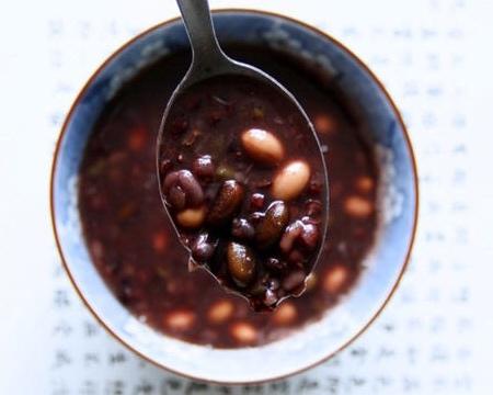 五色养颜粥的做法