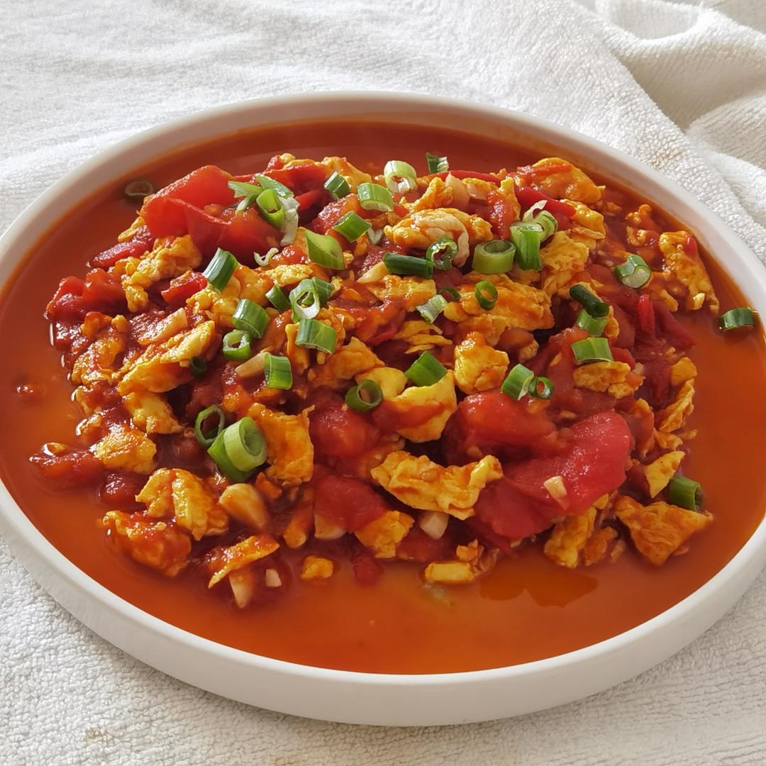 西红柿炒鸡蛋的做法 步骤7