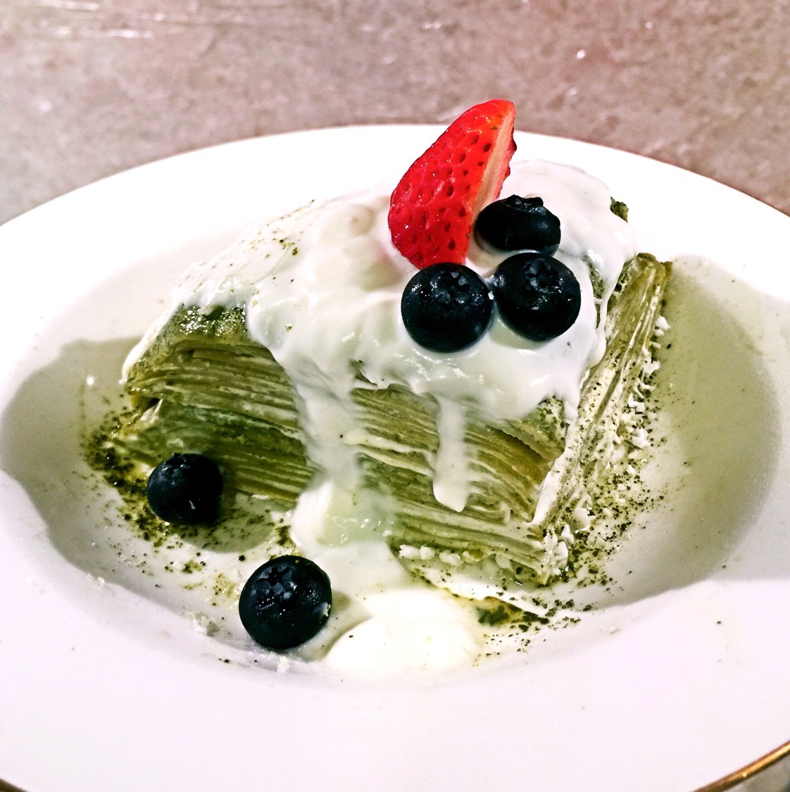 LADY M 抹茶千层可丽饼/千层蛋糕 Green Tea Mille Crepes