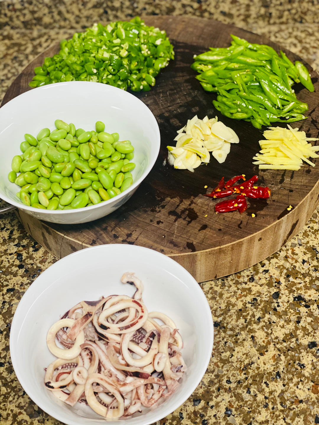 蒸毛豆