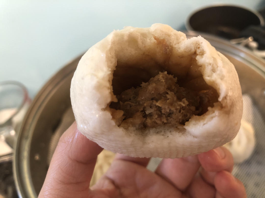 好吃多汁的肉包子肉馒头【步骤超详细】