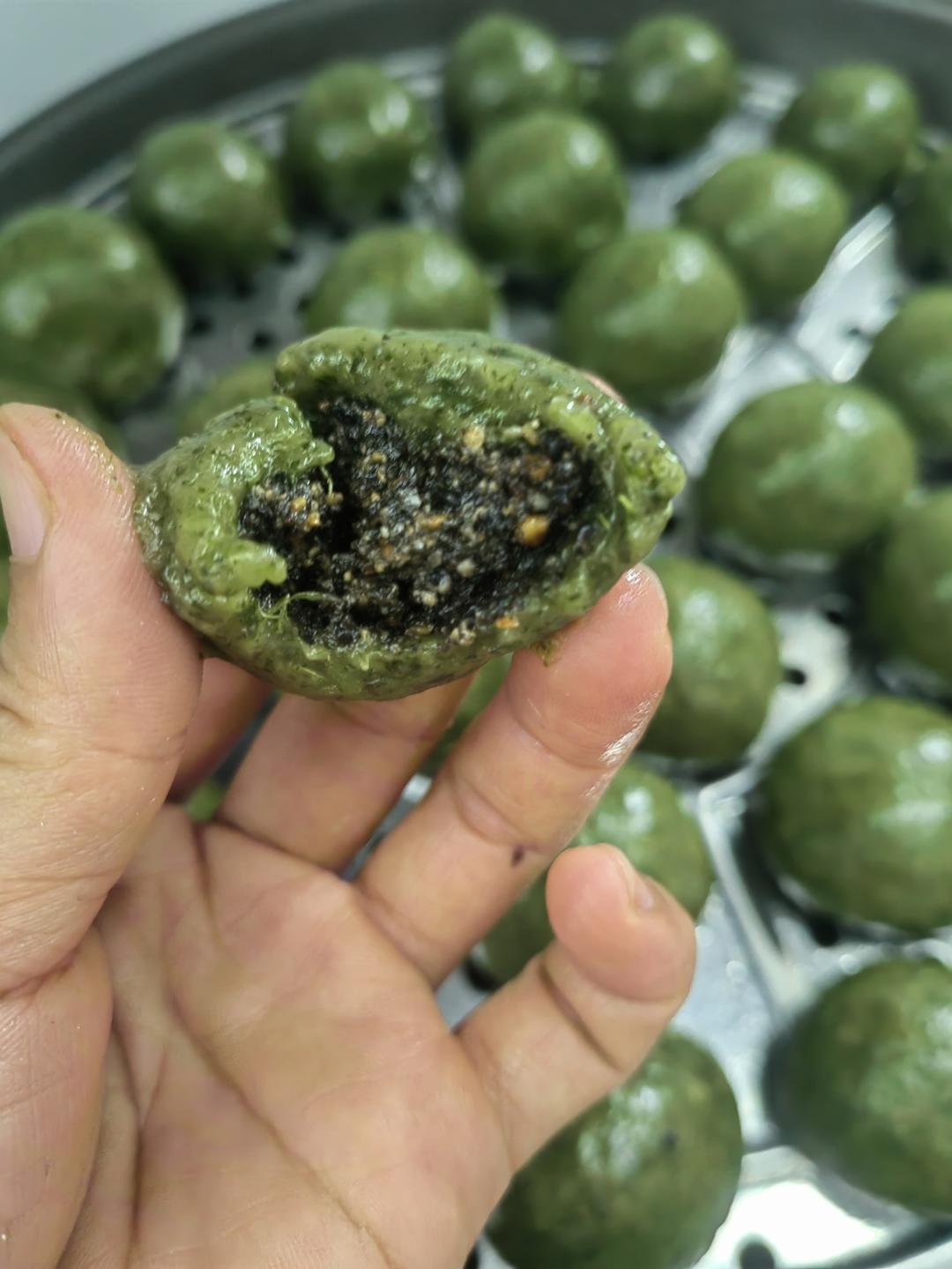 艾草青团（清明果）|超详细步骤