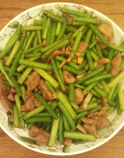 蒜薹炒肉