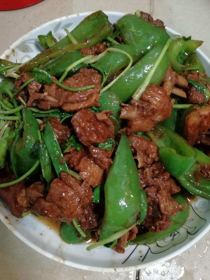 柱侯酱黄豆酱焖鸭