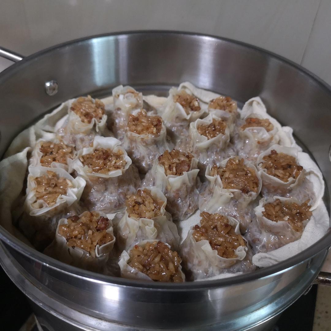 咸香糯米烧麦【糯米饭】