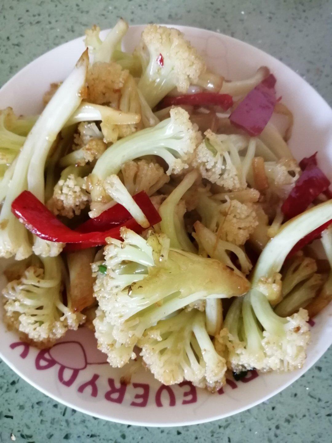 素炒花菜（爽脆）