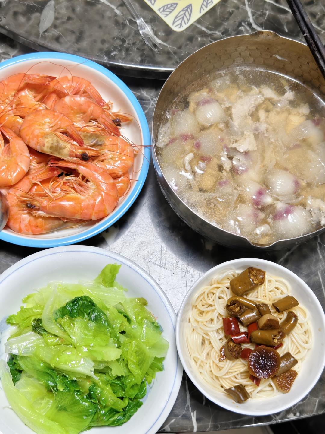 木槿花豆腐汤