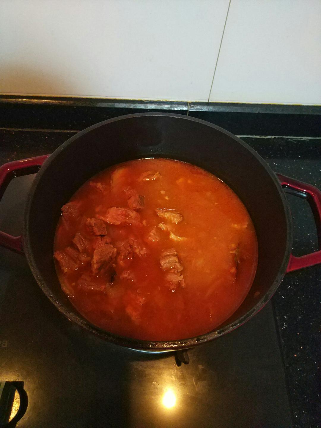 番茄炖牛腩 Chinese Beef And Tomato Stew