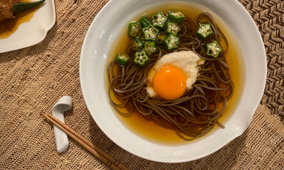 日式冷汤荞麦面 | 高饱腹、低升糖，减肥减脂要吃的面