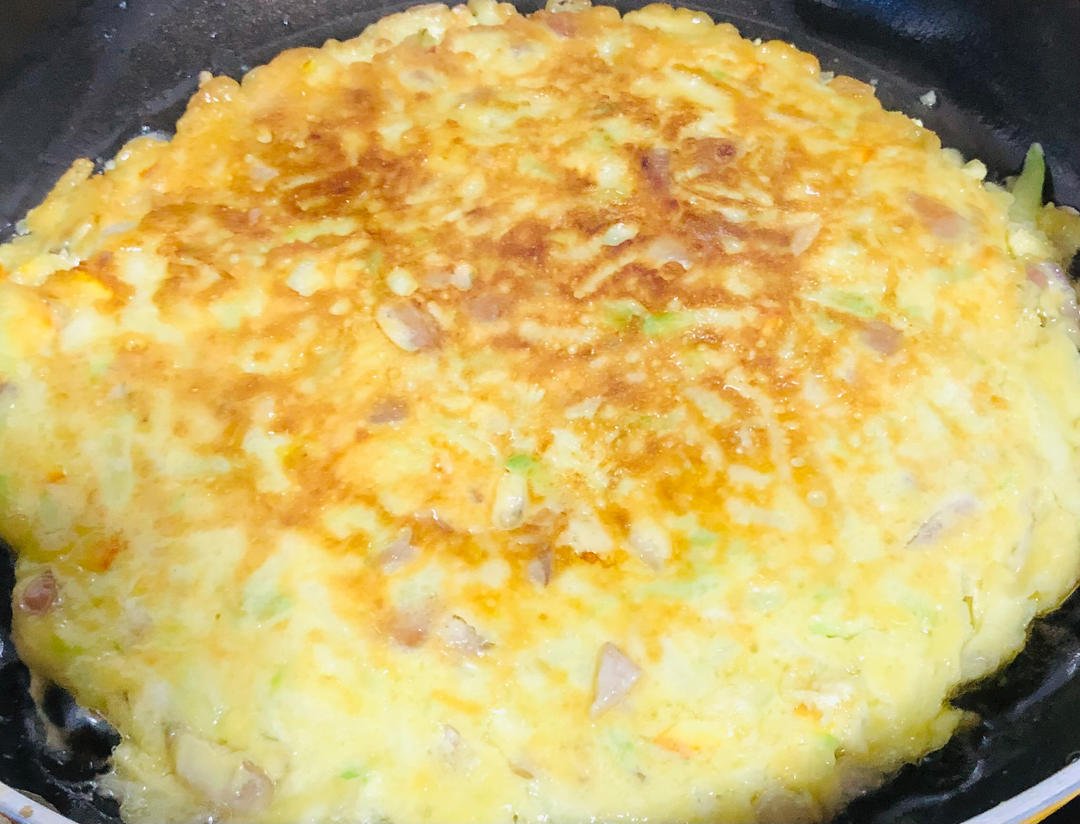 西葫芦蛤蜊糊塌子