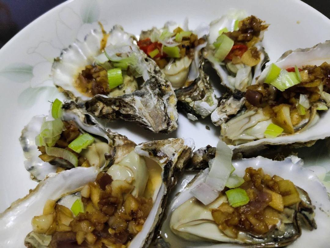 超简单～蒸蒜蓉生蚝