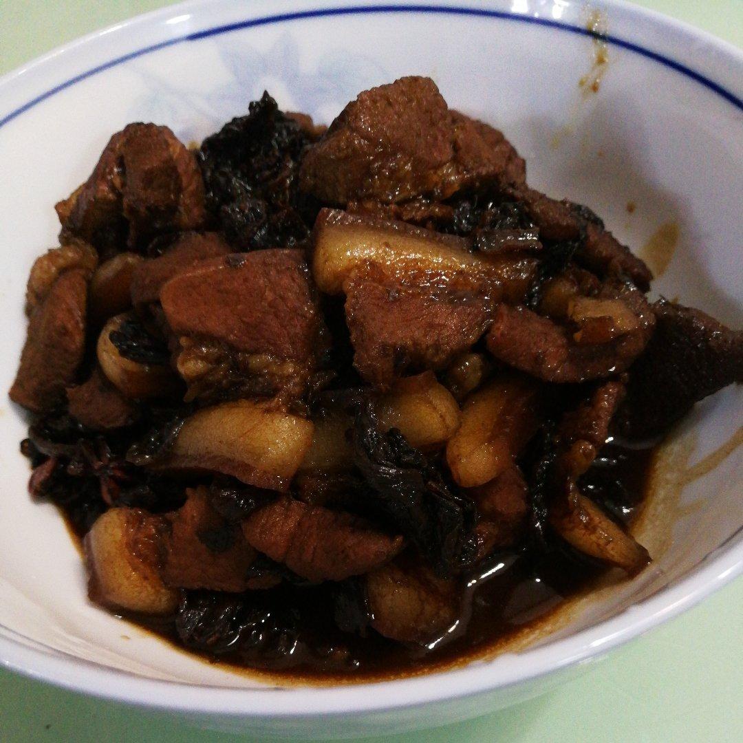 梅干菜烧肉家常做法