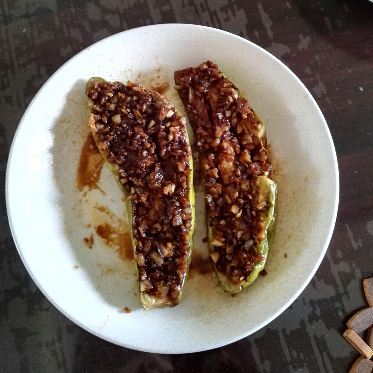 蒜蓉烤茄子