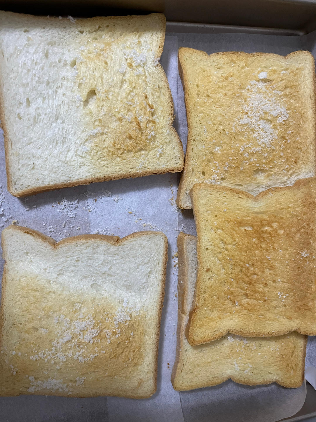 零失败！黄油烤面包片