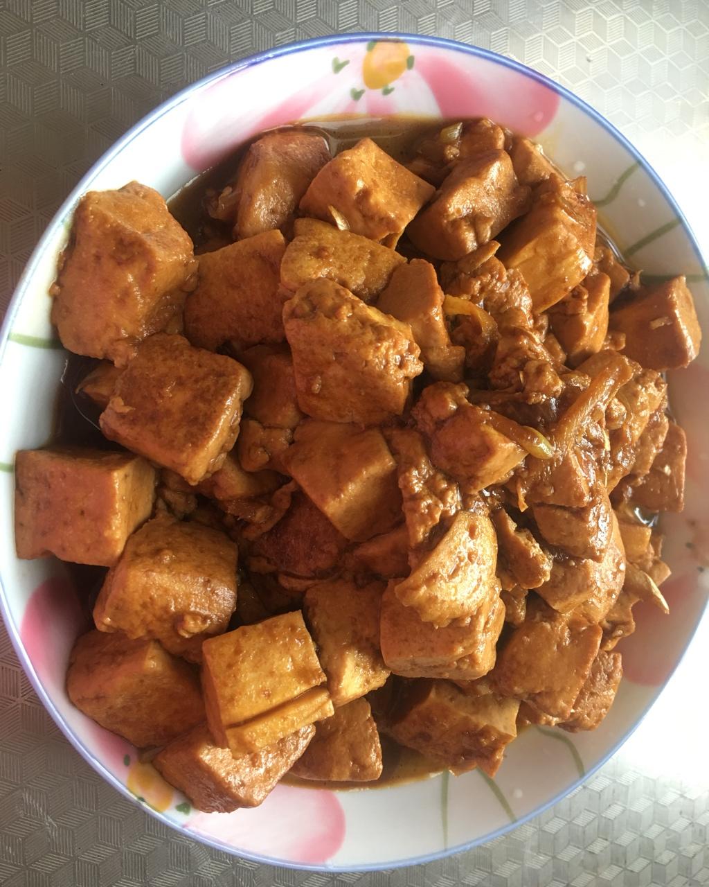 红烧豆腐