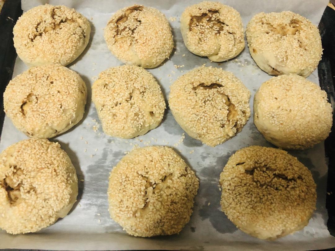 堂妈教你做麻酱烧饼