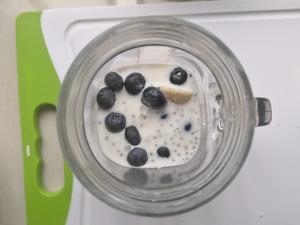 蓝莓奇亚籽布丁#麦子厨房榨汁机#的做法 步骤3
