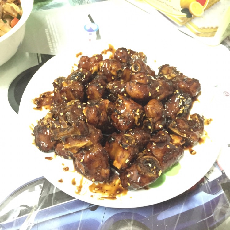 懒人版糖醋排骨