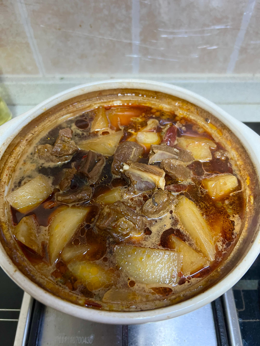 红烧羊肉萝卜煲