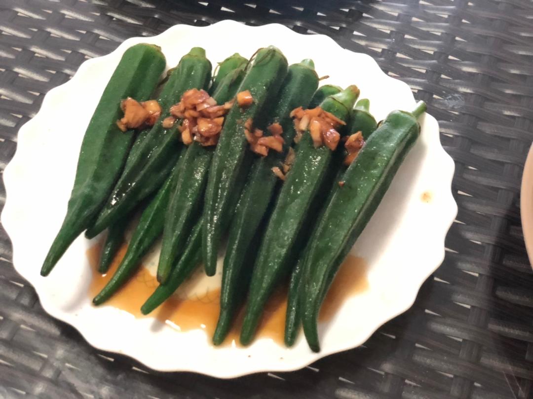 ‼️从此爱上秋葵‼️
白灼秋葵