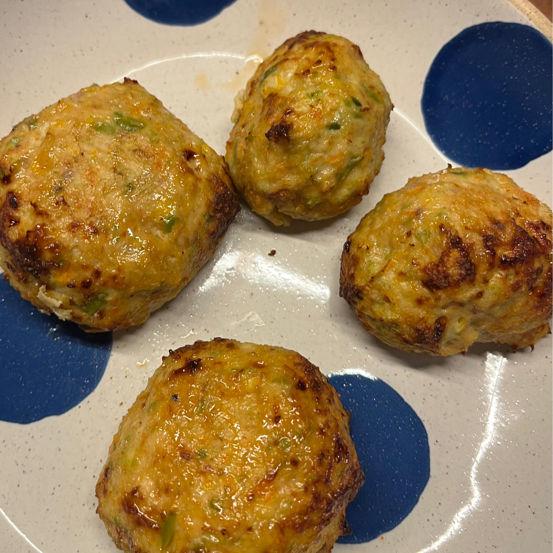 香烤豆腐鸡肉丸