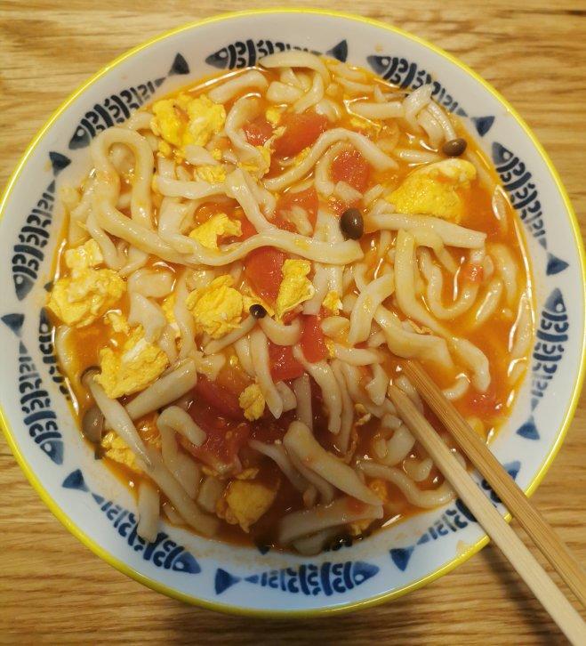 超级入味好吃的番茄鸡蛋面