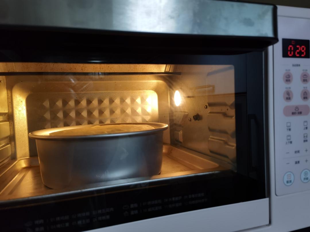 酸奶戚风蛋糕（8寸中空模具）