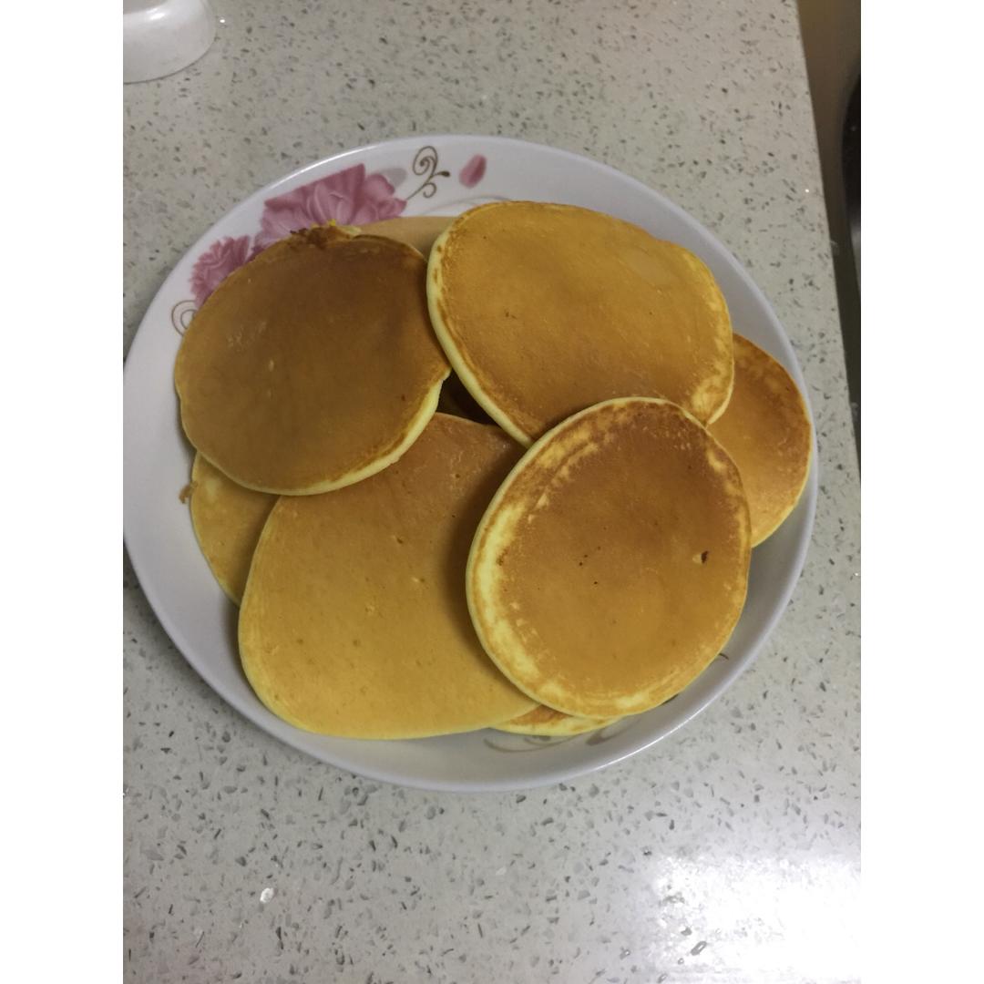 超级简单pancake【无黄油健康版】