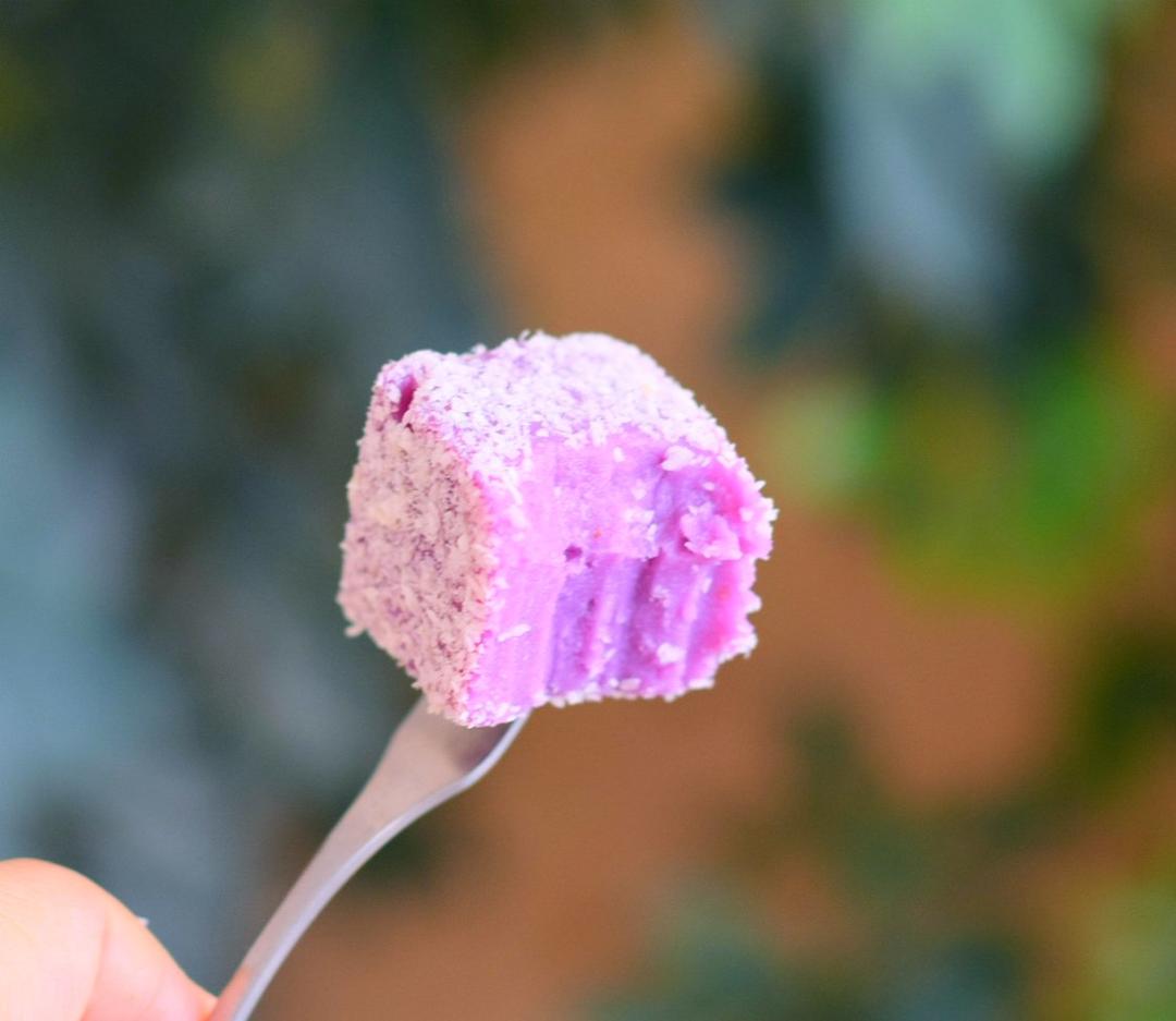FUN雀巢料理～紫薯小方