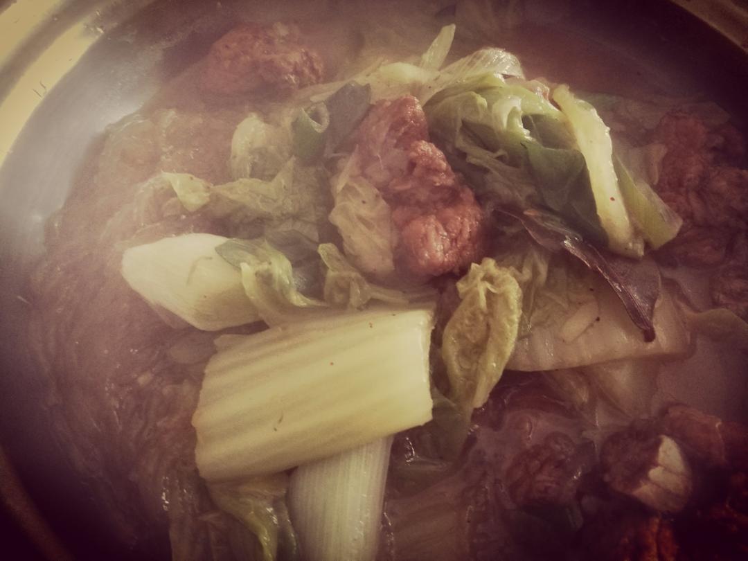 白菜炖粉条