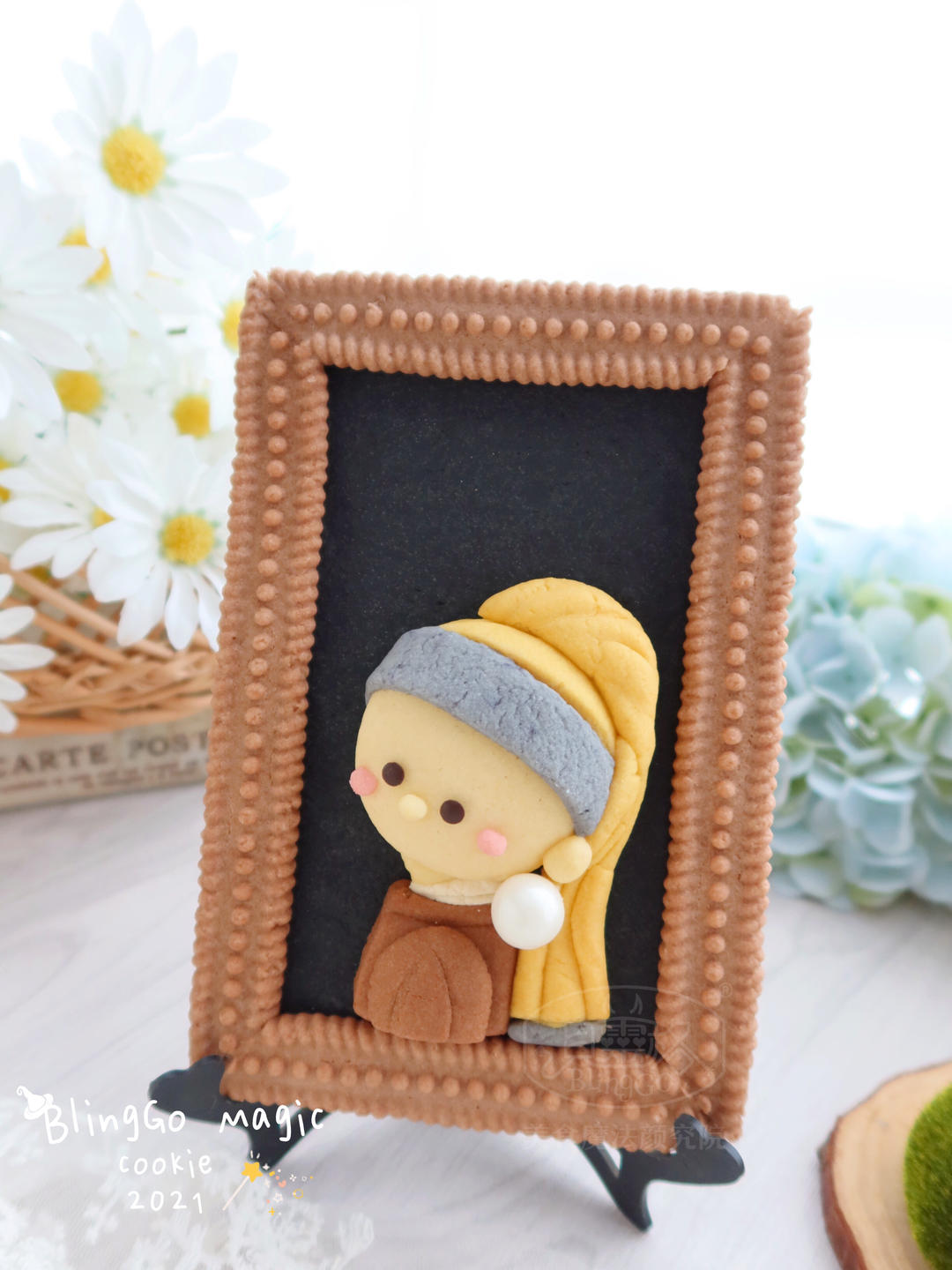 瞬间被萌化的美食艺术，把名画做进饼干里~的做法