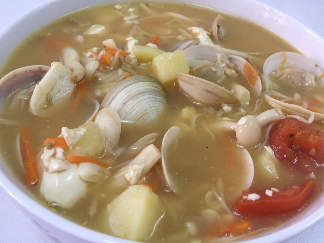 蛤蜊豆腐汤(减肥)