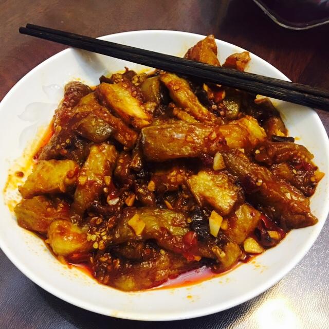 脆皮鱼香茄子 家常鱼香味儿就这么简单