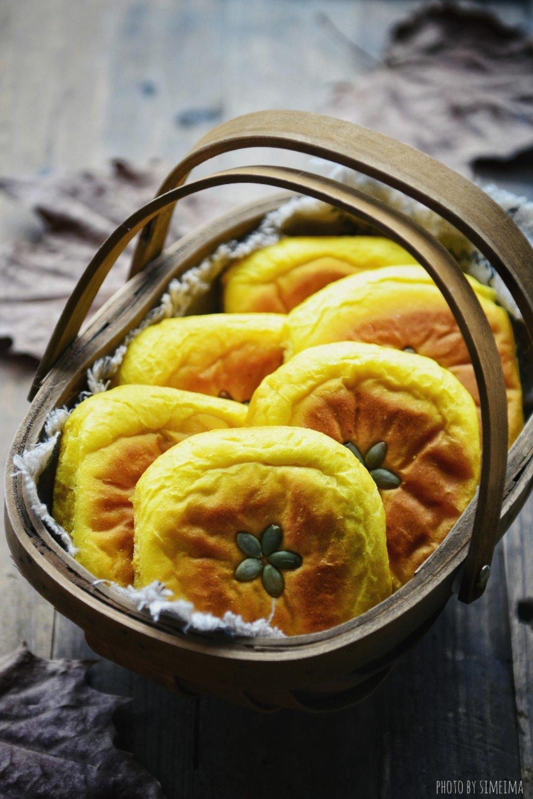 南瓜红豆包