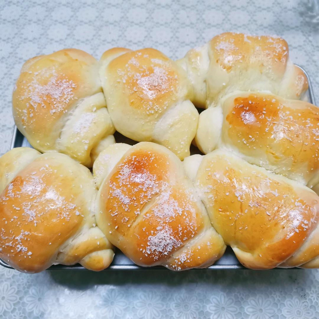 牛奶面包卷（直接法）