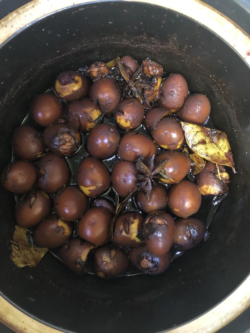 卤蛋卤鹌鹑蛋，快又入味