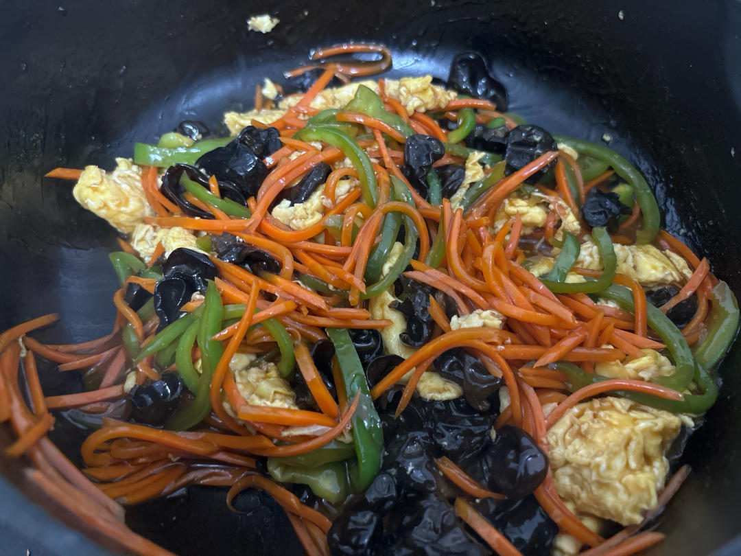 下饭菜鱼香鸡蛋