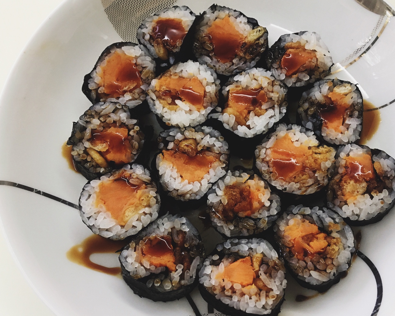 纯素食 | 素寿司卷 (红薯寿司卷&牛油果黄瓜寿司卷)的做法