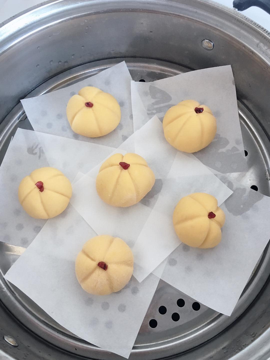 南瓜小馒头的做法