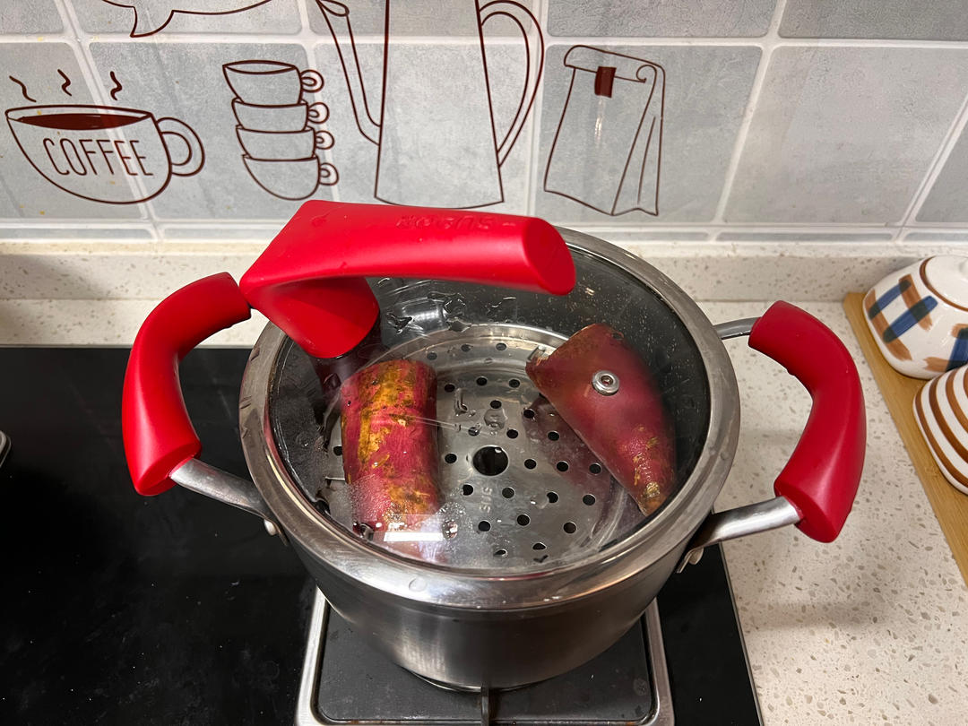 红薯天花板做法，外酥里软，奶香四溢敲好吃