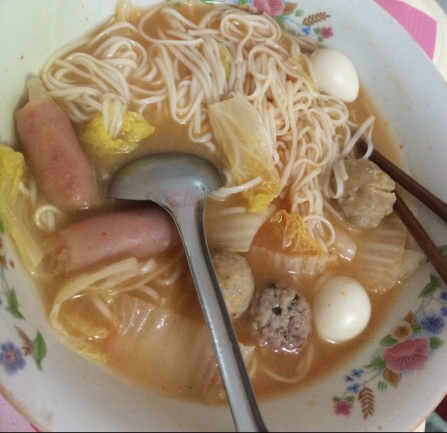 朴素的混汤面