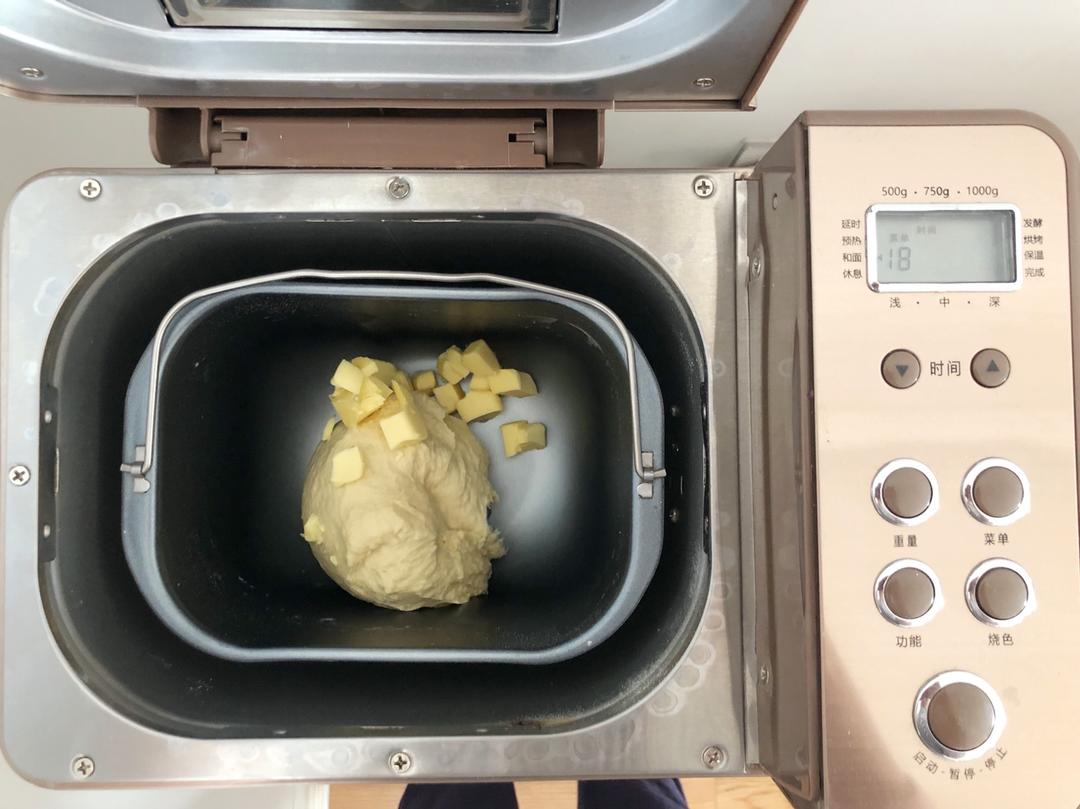 纯奶手撕吐司的做法 步骤1