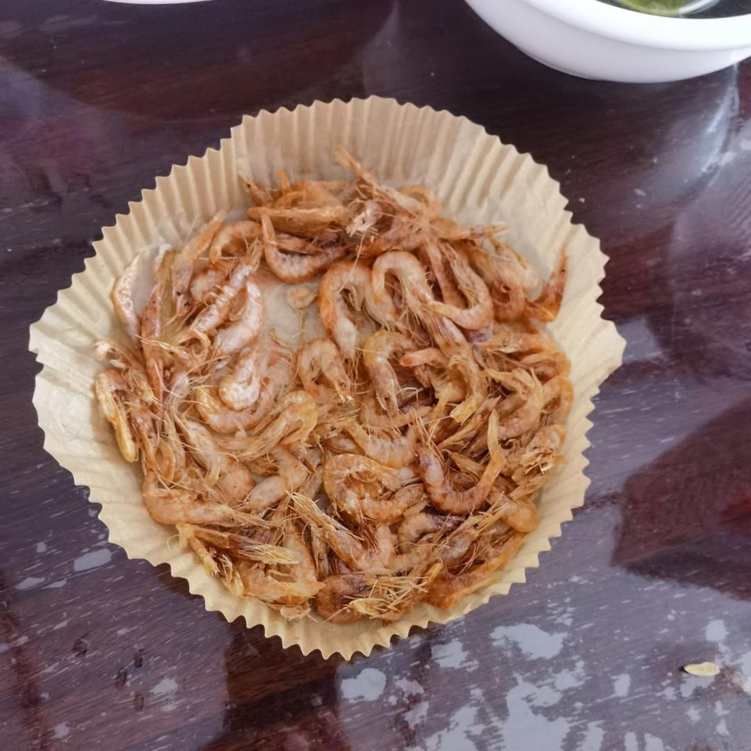 没有油的酥脆小虾干（空气炸锅版）