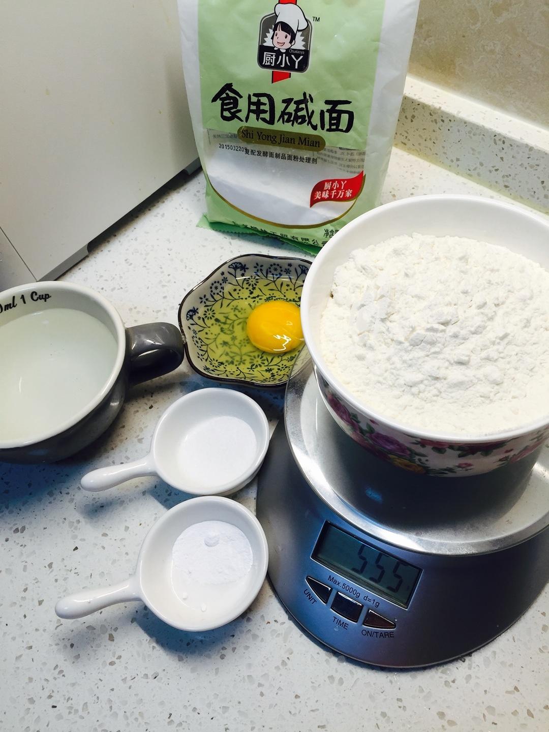 纯奶手撕吐司的做法 步骤1